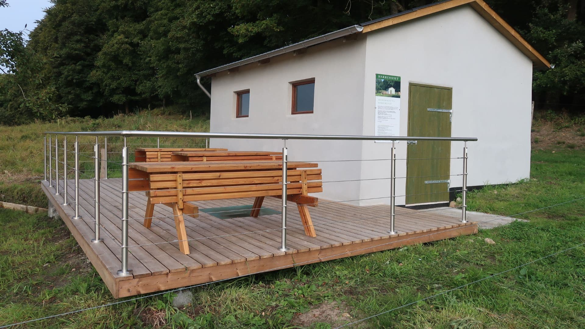The picnic house Hakkehuset in Jelling