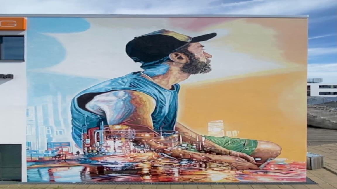 Street art - Contraluz - Nytorv 27