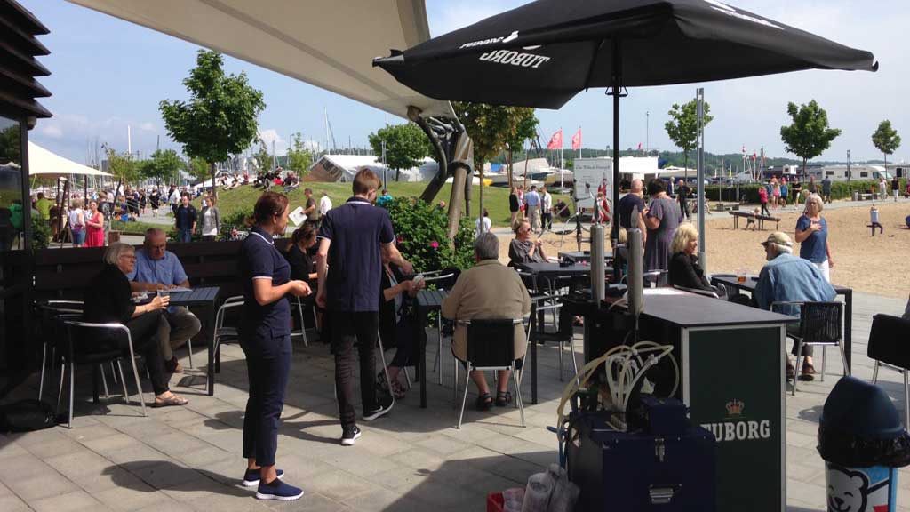 Ice cream parlor at Restaurant Under Sejlet