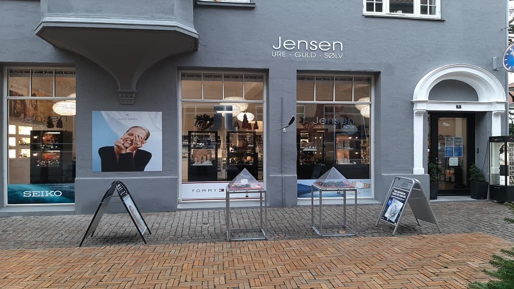 Jensen Ure-Guld-Sølv