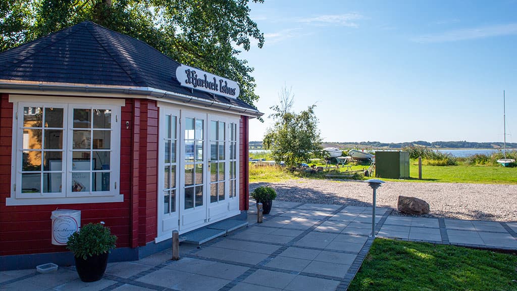 Hjarbæk Harbour by Viborg